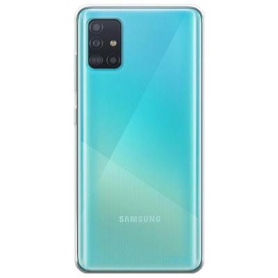 Силиконови гърбове Силиконови гърбове за Samsung Силиконов гръб ТПУ ултра тънък за Samsung Galaxy A51 A515F кристално прозрачен